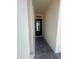 Welcoming entryway featuring a stylish black glass door and modern brick walkway at 3637 E Rochelle Cir, Mesa, AZ 85213