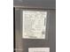 Close up image of AC unit information at 4117 W Allen St, Laveen, AZ 85339