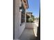 Inviting front porch with decorative lantern at 4117 W Allen St, Laveen, AZ 85339