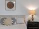 Stylishly decorated bedroom with a neutral color scheme and comfortable textures at 4932 E Kathleen Rd, Scottsdale, AZ 85254