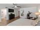 Spacious bedroom featuring modern ceiling fan and access to Primary bathroom at 4932 E Kathleen Rd, Scottsdale, AZ 85254