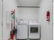 Clean laundry room features a modern washer and dryer with ample space at 4932 E Kathleen Rd, Scottsdale, AZ 85254