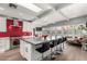 Bright kitchen with a large island, seating, and stainless steel appliances at 6746 E Monterosa St, Scottsdale, AZ 85251