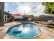 Sparkling pool and patio provide a refreshing oasis for outdoor enjoyment at 6746 E Monterosa St, Scottsdale, AZ 85251