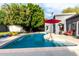 Inviting backyard pool area perfect for entertaining and relaxing under the sun at 6746 E Monterosa St, Scottsdale, AZ 85251