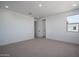 Open bedroom with recessed lighting, and neutral carpet at 7944 W Griswold Rd, Peoria, AZ 85345