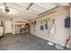 Spacious garage with ample storage, shelving and organization at 80 W Grey Stone St, San Tan Valley, AZ 85143