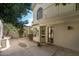 Inviting patio space with a solid surface and access to the home's interior at 9224 E Windrose Dr, Scottsdale, AZ 85260