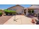 Spacious backyard showcasing a covered patio, desert landscaping, and privacy at 10526 W Tonopah Dr, Peoria, AZ 85382