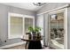 Cozy dining area near a sliding glass door for easy outdoor access at 1120 N Val Vista Dr # 113, Gilbert, AZ 85234