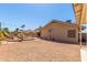 Large, low maintenance backyard with potential for customization around existing pool and patio at 15825 N 45Th St, Phoenix, AZ 85032