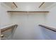 Bright closet with wooden rod and shelving at 2135 S Bristol --, Mesa, AZ 85209