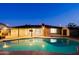 Captivating pool view highlighting the outdoor oasis with views into the seamless transition into indoor spaces at 3054 W Redfield Rd, Phoenix, AZ 85053