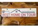 Real estate sign displaying 