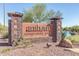 Scenic stone sign for Anthem Community Park with a glimpse of a tranquil lake, inviting outdoor enjoyment at 40619 N Candlewyck Ln, Phoenix, AZ 85086