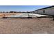 View of home construction, showing the foundation of the home at 46869 W Old Timer Rd, Maricopa, AZ 85139