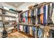 Walk-in closet with ample shelving and hanging space at 9225 W Bajada Rd, Peoria, AZ 85383