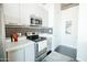 Clean kitchen featuring stainless steel oven and microwave at 1 E Lexington Ave # 1306, Phoenix, AZ 85012