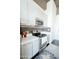 Close-up of modern kitchen featuring stainless steel appliances at 1 E Lexington Ave # 1306, Phoenix, AZ 85012