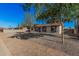 Well-maintained single-story house with gravel front yard at 11025 E Cholla Rd, Mesa, AZ 85207