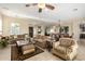 Open-concept living space with stylish furnishings and ample natural light at 13219 W Santa Ynez Dr, Sun City West, AZ 85375