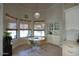Charming breakfast nook with pool views, perfect for enjoying your morning coffee at 1750 E Mallory St, Mesa, AZ 85203