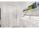 Functional laundry room featuring modern appliances, ample storage, and a convenient layout at 1950 E Kings Ave, Phoenix, AZ 85022