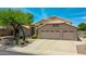 This beautiful home is situated on a corner lot and has a large three car garage for extra storage at 19506 N 73Rd Ave, Glendale, AZ 85308