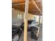 Carport featuring two cars parked in a well maintained mobile home community at 2060 N Center St # 282, Mesa, AZ 85201