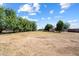 Generous backyard with mature trees providing ample shade and privacy at 23265 S Via Del Arroyo --, Queen Creek, AZ 85142