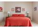 Bedroom showcasing a comfy bed with matching lamps and wall art to create a cohesive, inviting space at 2567 E San Isido Trl, Casa Grande, AZ 85194
