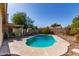 Enjoy the Arizona sunshine in the refreshing pool surrounded by a fenced yard at 3018 W Country Club Ter, Phoenix, AZ 85027
