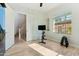 Bonus room with hard surface floors, a ceiling fan and closet at 3817 E Patrick Ln, Phoenix, AZ 85050