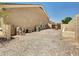 Backyard area with gravel cover at 8031 W Morten Ave, Glendale, AZ 85303