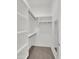 Walk-in closet offering ample shelving space and a carpeted floor at 8031 W Morten Ave, Glendale, AZ 85303