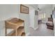 Hallway with tile floors and stylish furnishings at 8180 E Shea Blvd # 1019, Scottsdale, AZ 85260