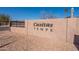 Community sign for the Casitas community in Tempe, with well-maintained landscaping at 909 S Acapulco Ln # A, Tempe, AZ 85281