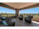 Spacious patio with comfortable seating and golf course views at 1040 E Osborn Rd # 501, Phoenix, AZ 85014