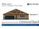 Elevation 'C' rendering of a single-Gathering home with a two-car garage and stone accents at 1241 E Palo Verde Dr, Casa Grande, AZ 85122