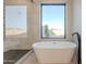 A soaking tub with a view highlights the upscale bathroom features at 2005 W Lincoln Ct, Queen Creek, AZ 85144