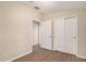 Neutral bedroom with closet and access to ensuite bathroom at 201 S Greenfield Rd # 29, Mesa, AZ 85206