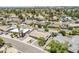 Aerial view of single-story home in a mature neighborhood with desert landscaping at 2178 E Golf Ave, Tempe, AZ 85282