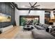 Stylish living room with an open layout, leading to the kitchen and outdoor patio at 2225 N 38Th Way, Phoenix, AZ 85008