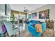 Open living room with fireplace, plush furniture, and seamless flow for modern living at 2302 N Central Ave # 311, Phoenix, AZ 85004