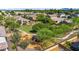 Aerial view of the community park and playground, providing recreational space for the neighborhood at 242 N Crosscreek Dr, Chandler, AZ 85225