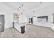 Spacious kitchen with a large island, modern lighting, and an open layout for entertaining at 3201 W Mohawk Ln, Phoenix, AZ 85027