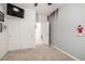 Bedroom with carpet, ceiling fan, closet and cartoon banner at 40380 W Jenna Ln, Maricopa, AZ 85138