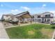 Well-maintained playground featuring covered picnic area and grassy lawn in a Gathering-friendly community at 4157 E Pinto Dr, Gilbert, AZ 85296