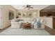 Inviting living room with oversized sectional and natural light at 4507 E Lantern Pl, Gilbert, AZ 85297