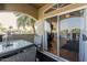 View from balcony of living space and seating area with table and chairs at 5335 E Shea Blvd # 2081, Scottsdale, AZ 85254